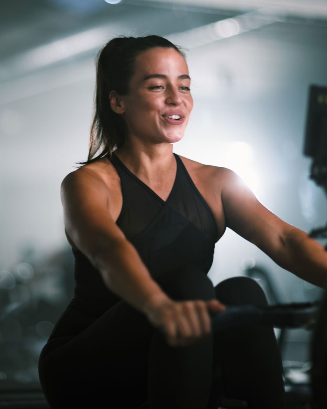 Member rowing on a Rowformer